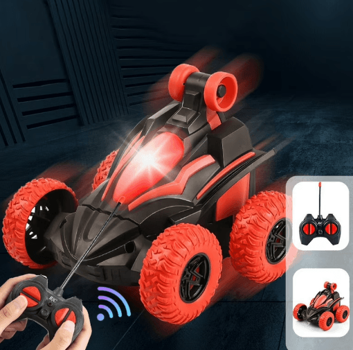 Little Sips Red Stunt Remote Control Car โ Flips & Rolls | Kids RC Stunt Car